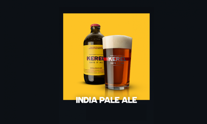 KEREL IPA flesje en glas